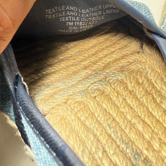 Tory Burch Denim Blue Loafers - Picture 3 of 10